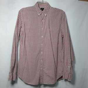 J Crew men's long sleeve casual shirt size LT